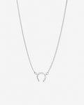 Bryan Anthonys Just For Luck Collection Wishbone Necklace Silver