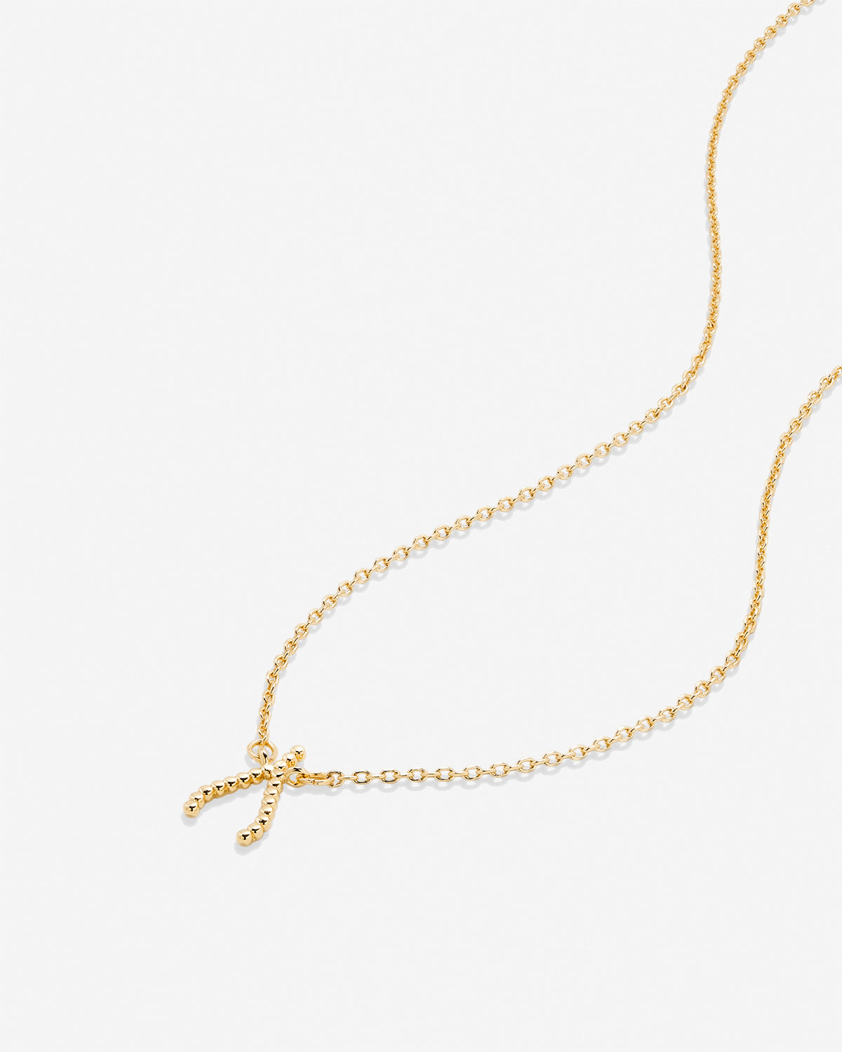 10kt Yellow Gold Wishbone Diamond Necklace | Barry's Jewellers