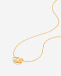 Bryan Anthonys Self Love Marquise Solitaire Necklace Gold