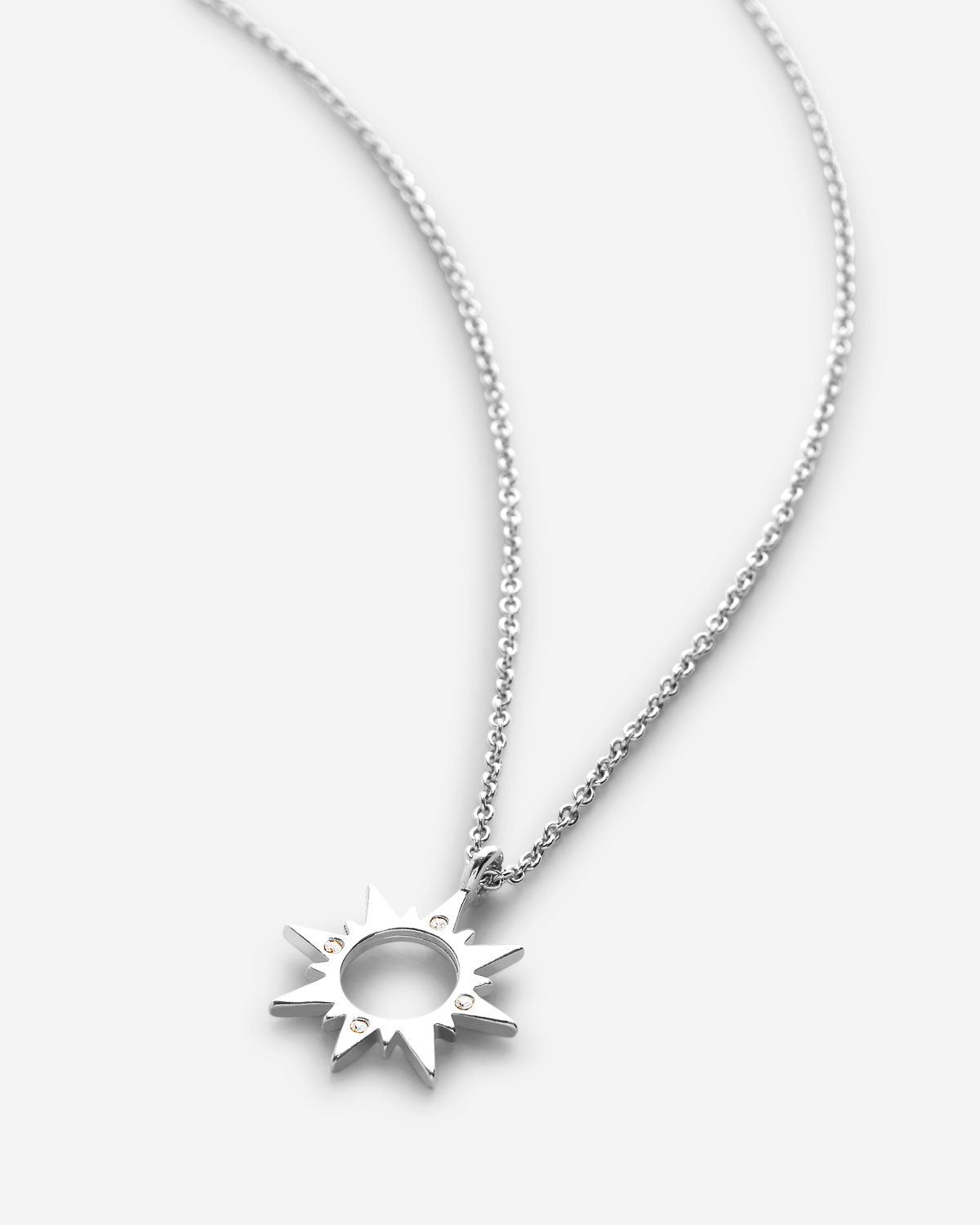 Bryan Anthonys Sun Will Rise Necklace Silver