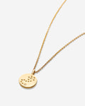 Bryan Anthonys To The Moon and Back Gold Necklace with Crystals macro