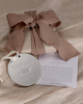 Bryan Anthonys Highs and Lows Metal Holiday Ornament in Silver with Meaning Card