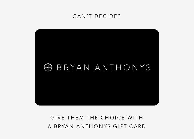 Bryan Anthonys gift card