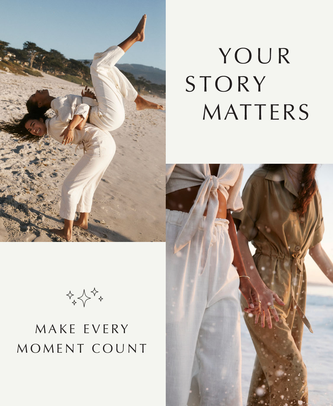 Collage - Your story matters, make every moment count