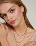  Bryan Anthonys Grit Paperclip Gold Chain Necklace On Model