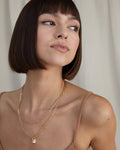 Promise Statement Necklace on model