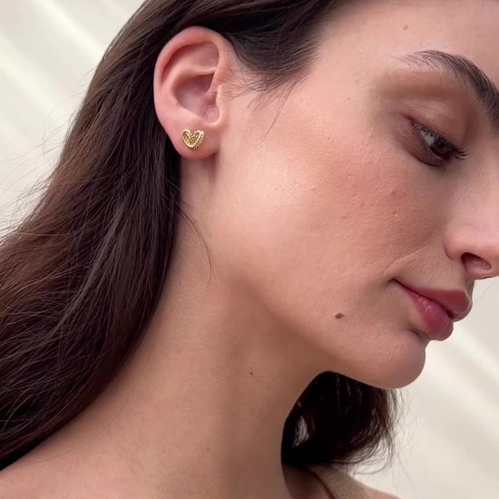 Bryan Anthonys all in stud earrings model video