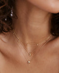 Bryan Anthonys Stand Tall Stay Sweet Gold Charm Necklace On Model