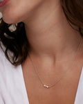 Bryan Anthonys Soul Sisters Gold Arrow Necklace On Model