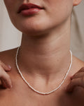 Bryan Anthonys Grit Seed Pearl Necklace On Model