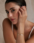 Bryan Anthonys Layers of You Milestone Gold Satellite Chain Bracelet On Model