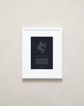 Bryan Anthonys Home Decor Sagittarius Zodiac Symbol Framed Graphic Print White Frame 11x14
