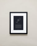 Bryan Anthonys Home Decor Scorpio Zodiac Symbol Framed Graphic Print Black Frame 11x14