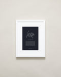 Bryan Anthonys Home Decor Taurus Zodiac Symbol Framed Print White Frame 11x14
