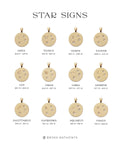 Bryan Anthonys Gold Zodiac Pendant Chart 
