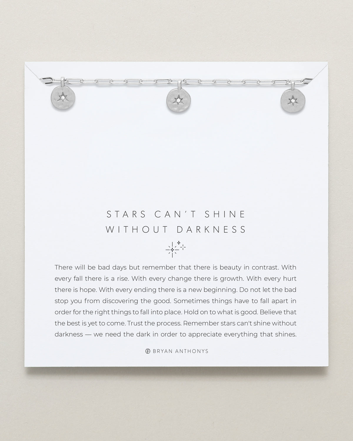 Stars Can't Shine Without Darkness Choker on card