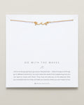 Bryan Anthonys dainty go with the waves necklace 14k gold