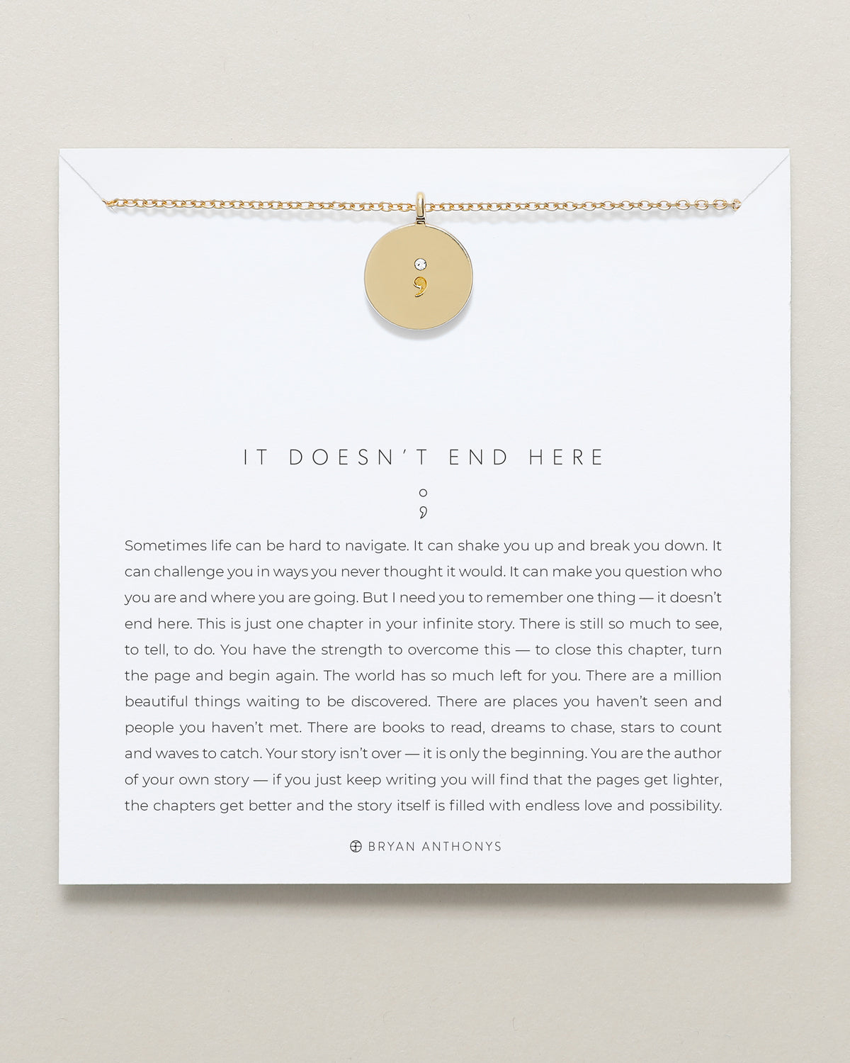 bryan anthonys it doesn't end here designs for a difference sims foundation 14k gold