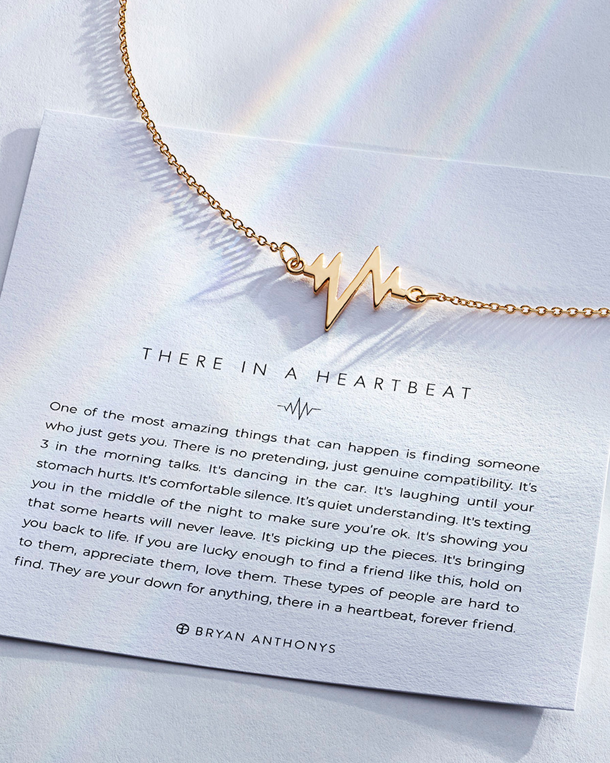 In a heartbeat necklace Clearance