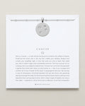 Bryan Anthonys Silver Cancer Zodiac Necklace On Card