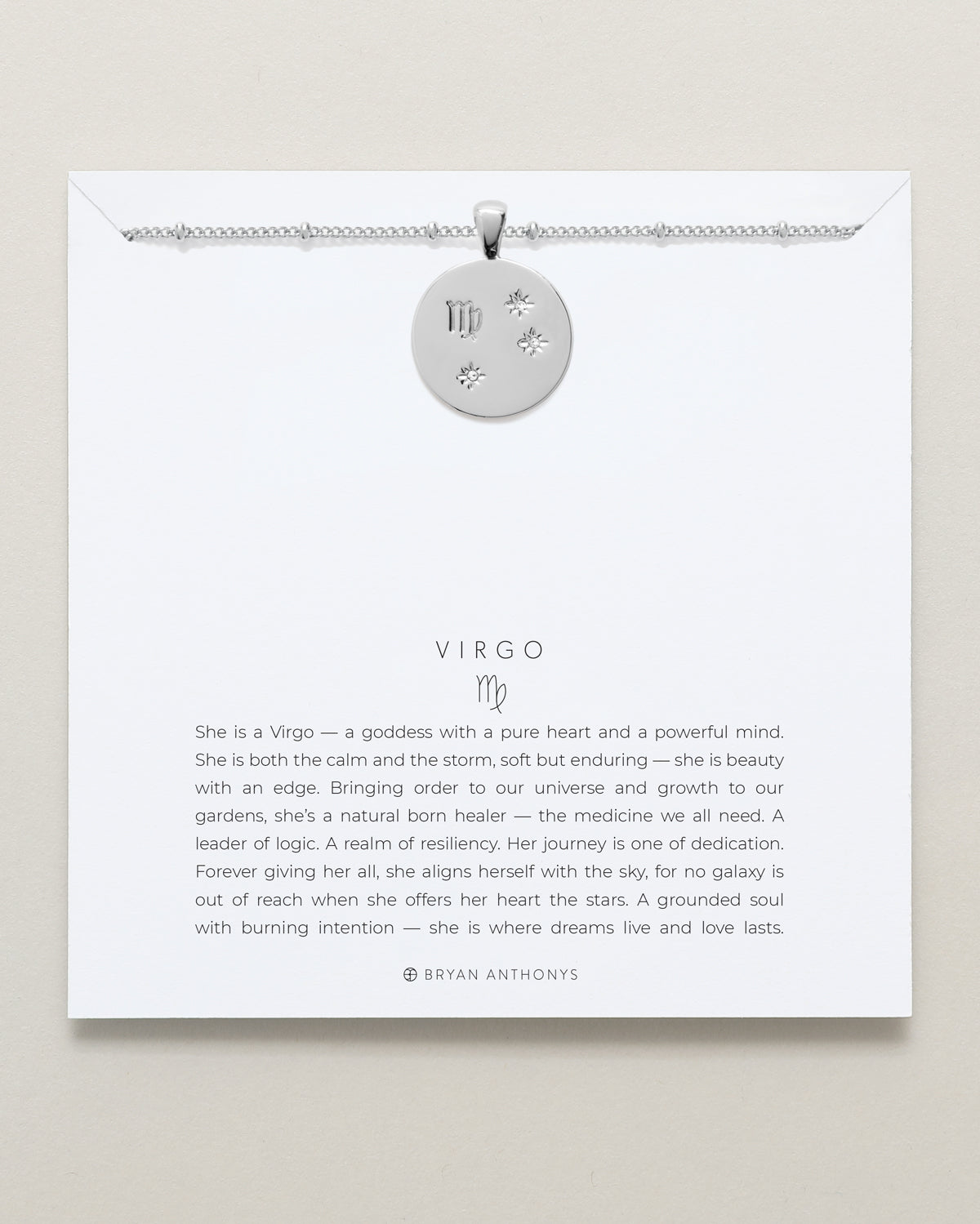 Virgo — Zodiac Necklace showcase