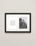 Bryan Anthonys Home Decor Personalized Prints To The Moon & Back Double Frame 15x11 Black