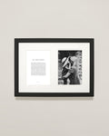Bryan Anthonys Home Decor Personalized Prints My True North Double Framed Print 15x11 Black