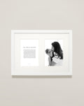 Bryan Anthonys Personalized Print You Are My Sunshine Mother Son Double Framed Print 15x11 White