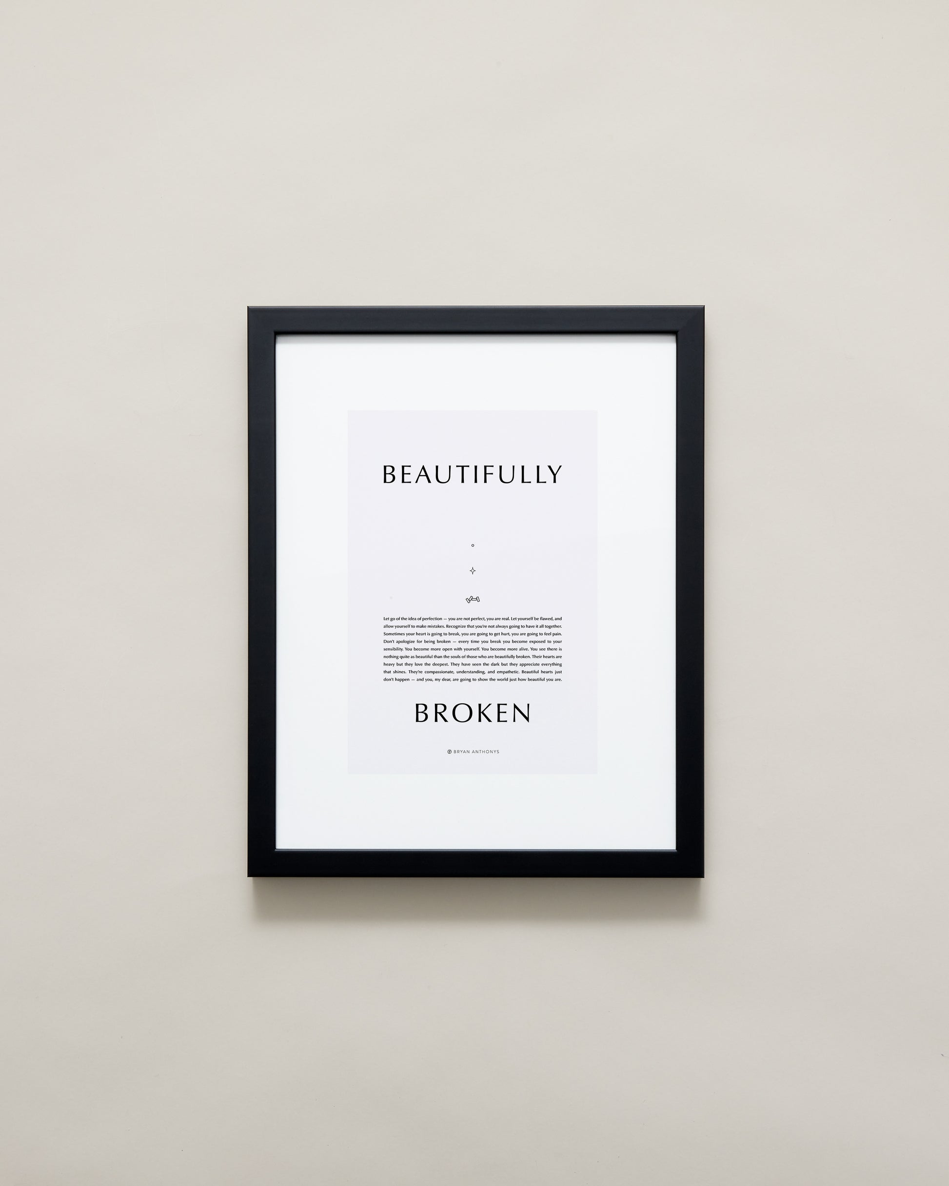 Beautifully Broken Iconic Print | Bryan