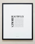 Bryan Anthonys Home Decor Purposeful Prints Beautifully Broken Framed Print Black Frame 20x24