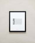 Bryan Anthonys Home Decor Purposeful Prints Depth Editorial Framed Print Black Frame 11x14
