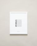 Bryan Anthonys Home Decor Purposeful Prints I Am Enough Editorial Framed Print White Frame 11x14