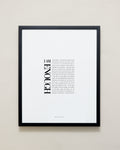 Bryan Anthonys Home Decor Purposeful Prints I Am Enough Editorial Framed Print Black Frame 16x20