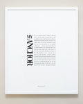 Bryan Anthonys Home Decor Purposeful Prints My Anchor Editorial Framed Print White 20x24
