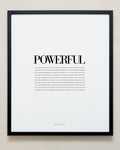 Bryan Anthonys Home Decor Purposeful Prints Powerful Editorial Framed Print Black Frame 20x24