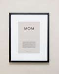 Bryan Anthonys Purposeful Prints Home Decor Mom Iconic Framed Print Tan Art With Black Frame 16x20